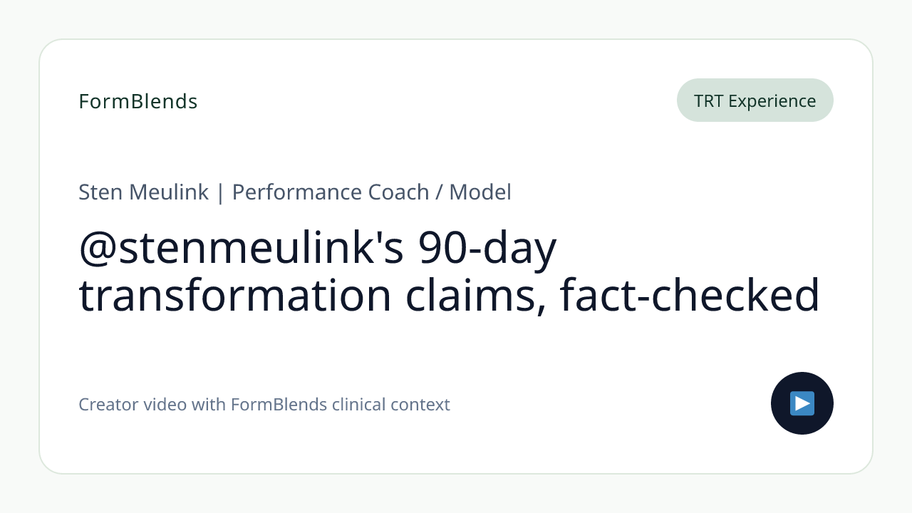 @stenmeulink's 90-day transformation claims, fact-checked