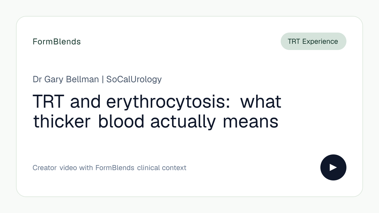 TRT and erythrocytosis: what thicker blood actually means