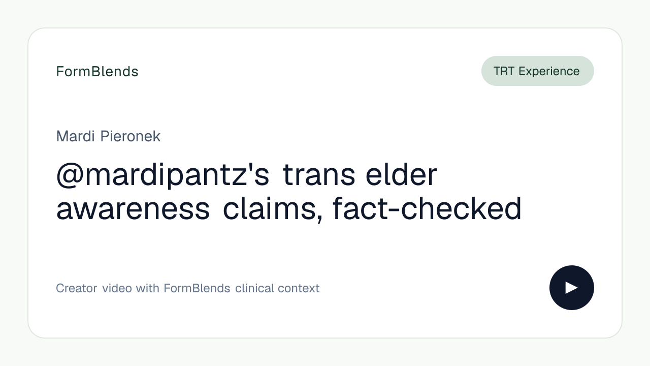 @mardipantz's trans elder awareness claims, fact-checked