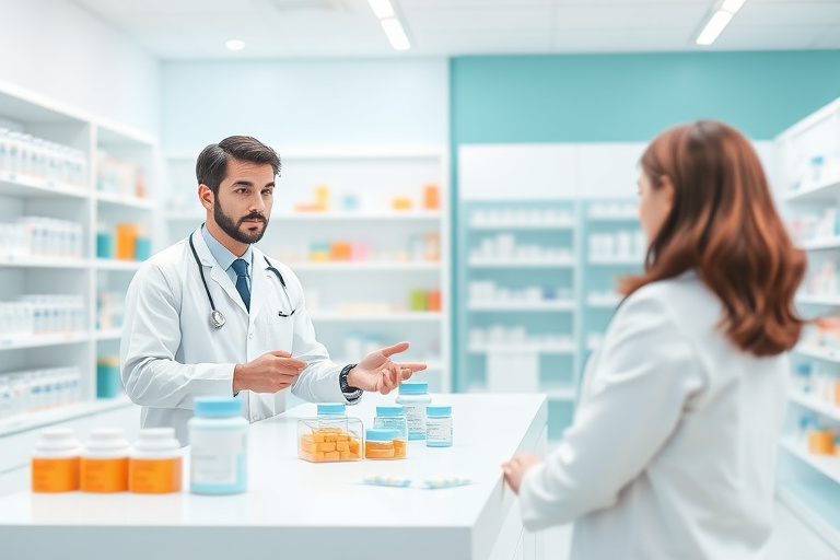 Ilustración para Medicamentos para Bajar de Peso para Estudiantes Universitarios: Guía Completa