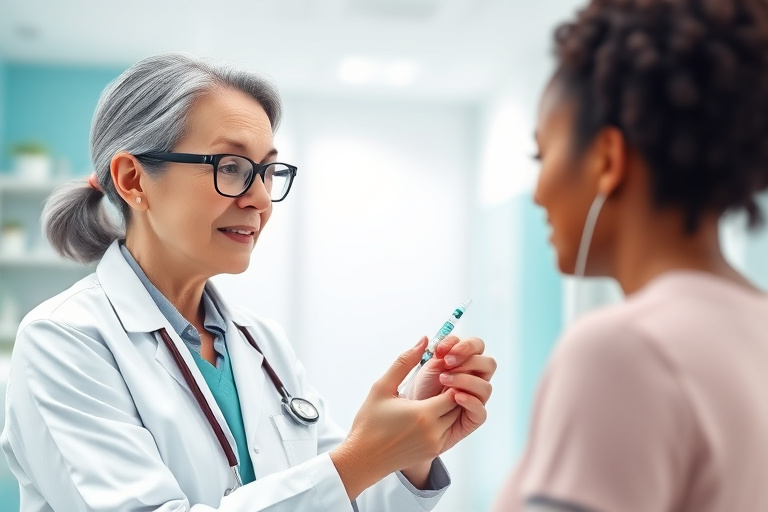 Illustration for Where to Inject Semaglutide