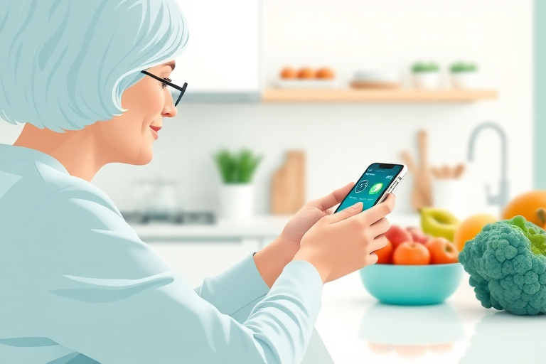 Ilustración para Envejecimiento Facial con semaglutide