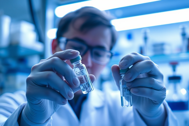 Ilustración para Revisión de Investigación de Timosina Beta-4: Guía Completa