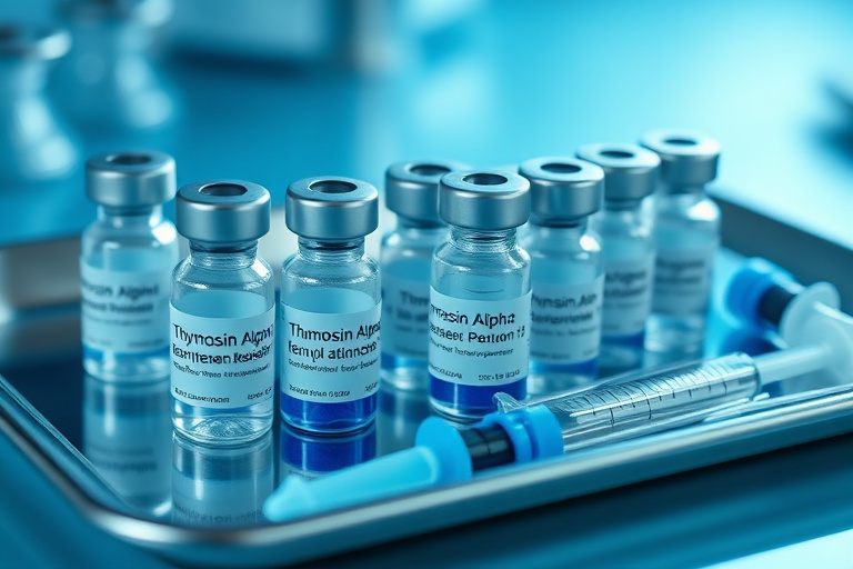 Illustration for Thymosin Alpha-1 vs Tesamorelin: Which Is Better?