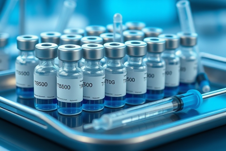 Illustration for TB-500 with Tirzepatide: Stacking Guide