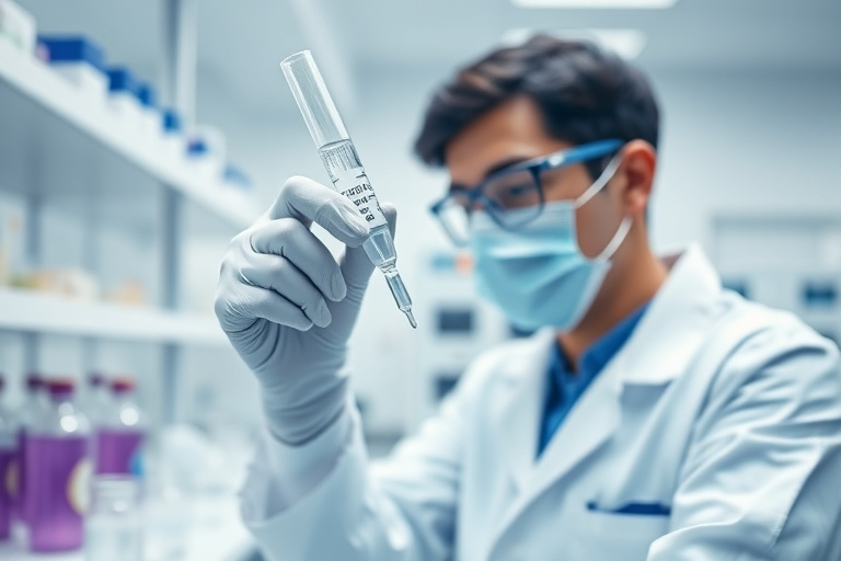 Illustration for Ipamorelin with GLP-1: Interaction Safety