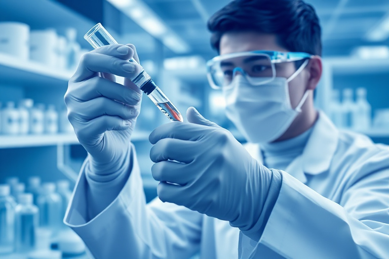 Ilustración para NAD+ con semaglutide: Beneficios de la Combinación