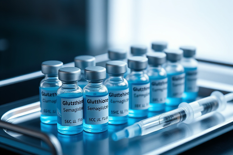 Illustration for Glutathione with Semaglutide: Stacking Guide