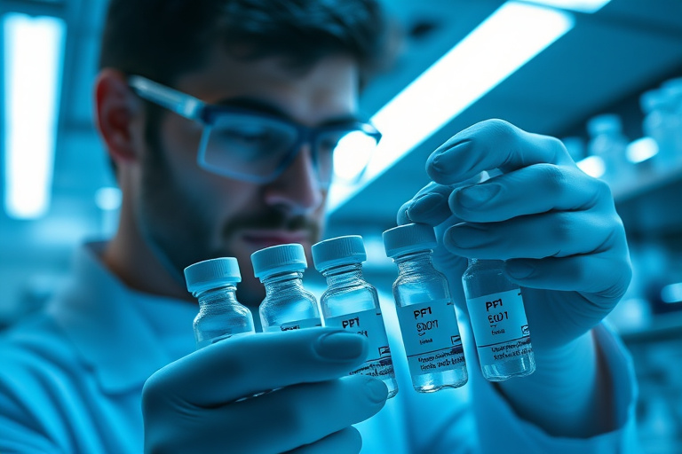 Illustration for AOD-9604 with Semaglutide: Stacking Guide