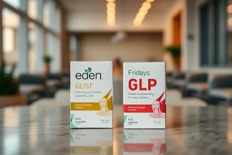 Ilustración para Eden Health vs Fridays: Comparación de Programas GLP-1 2026