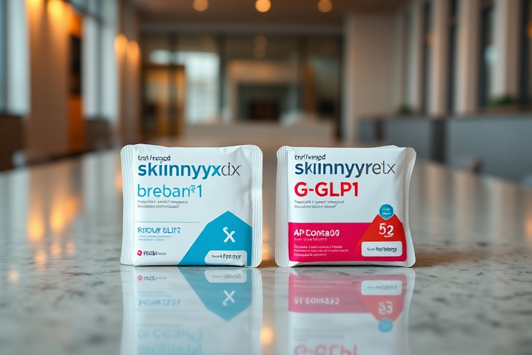 Illustration for SkinnyRx vs BreezeMeds: GLP-1 Program Comparison 2026