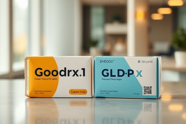 Ilustración para ShedRx vs GoodRx: Comparación de Programas GLP-1 2026