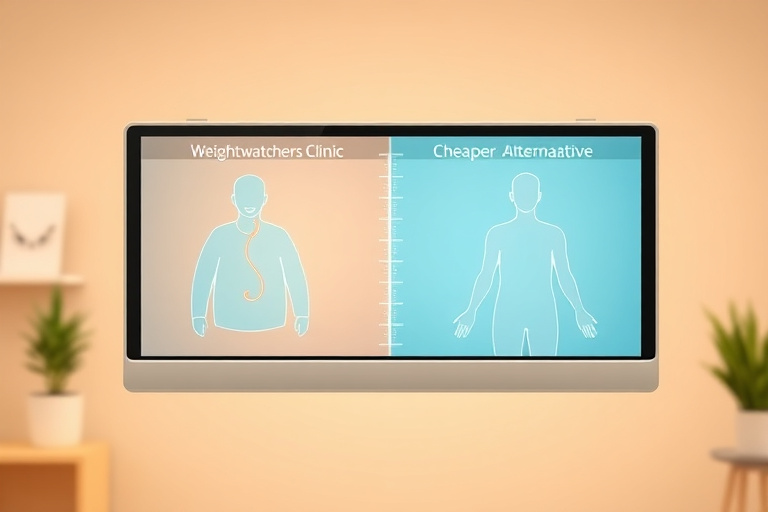 Ilustración para Alternativa Más Económica a WeightWatchers Clinic 2026