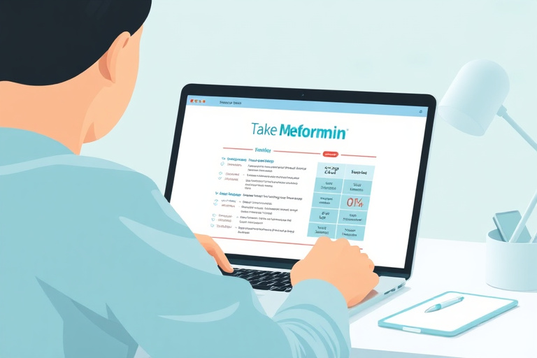 Illustration for Can You Take Metformin with Tirzepatide?