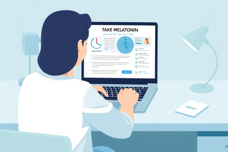 Illustration for Can You Take Melatonin with Tirzepatide?