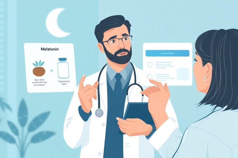 Illustration for Can You Take Melatonin with Glp-1?