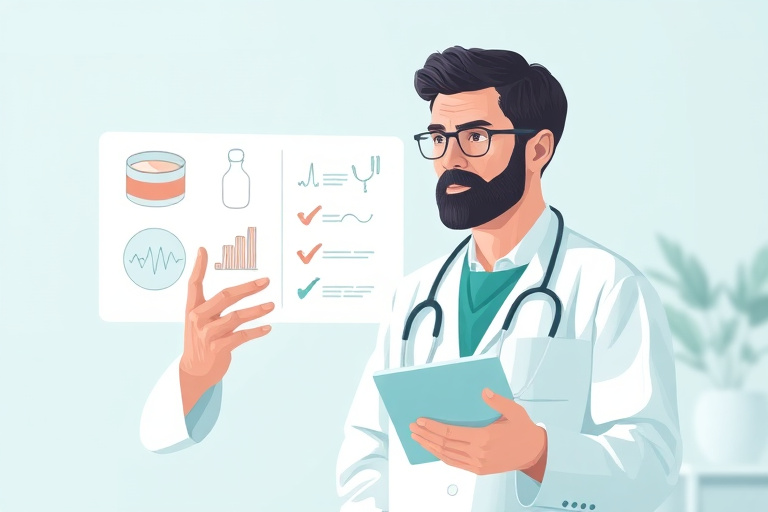 Illustration for Can You Take Probiotics with GLP-1?