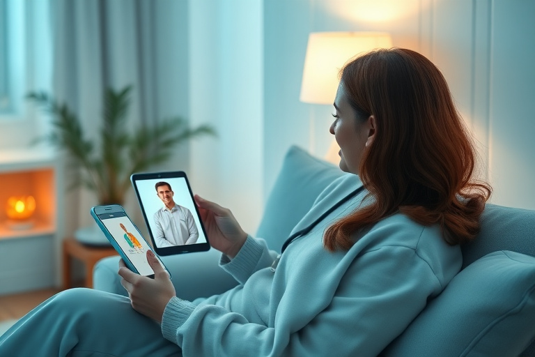 Illustration for Can You Take Protein Powder with Semaglutide?