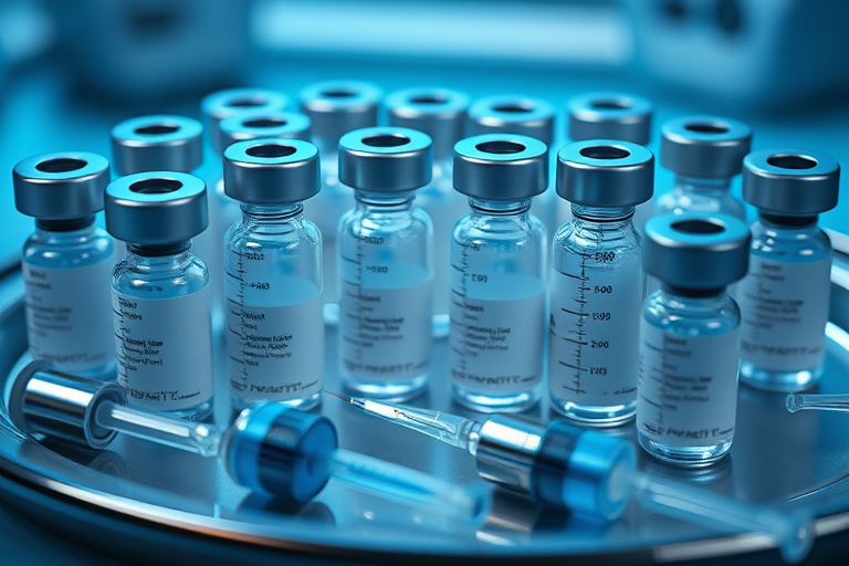 Illustration for Tesamorelin For Anti-aging and Longevity