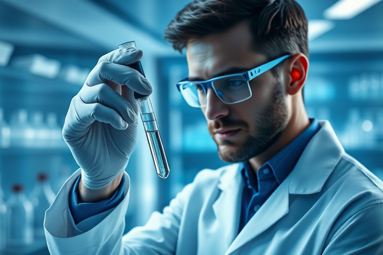 Illustration for Tesamorelin For Men Specific Guide