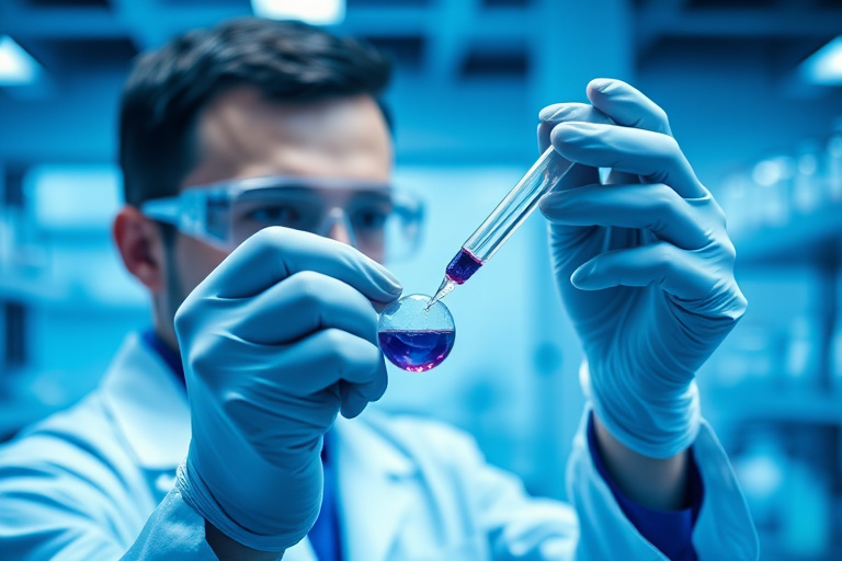 Ilustración para Protocolos de Investigación de Dosificación de GHRP-6