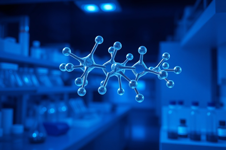 Ilustración para Guía de Combinación TB-500 con semaglutide