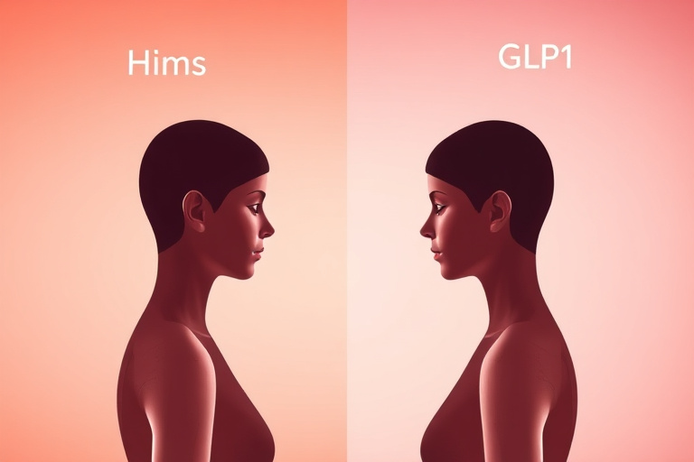 Ilustración para Hims vs Hers: Comparación de Pérdida de Peso GLP-1 2026
