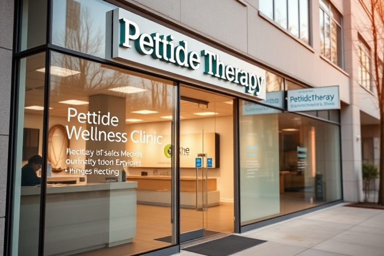 Illustration for peptide therapy online in Indiana: FormBlends Telehealth