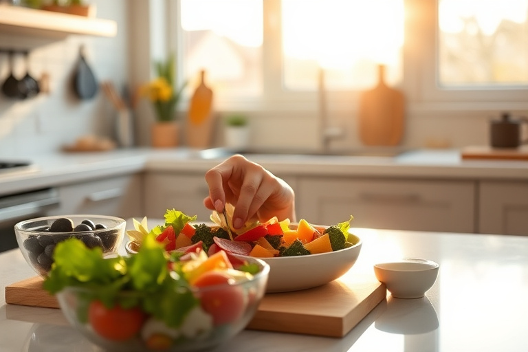 Illustration for Dash Diet Combination for Tirzepatide Users