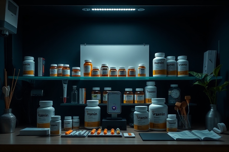 Illustration for Vitamin D3 K2 Bone Health Glp-1