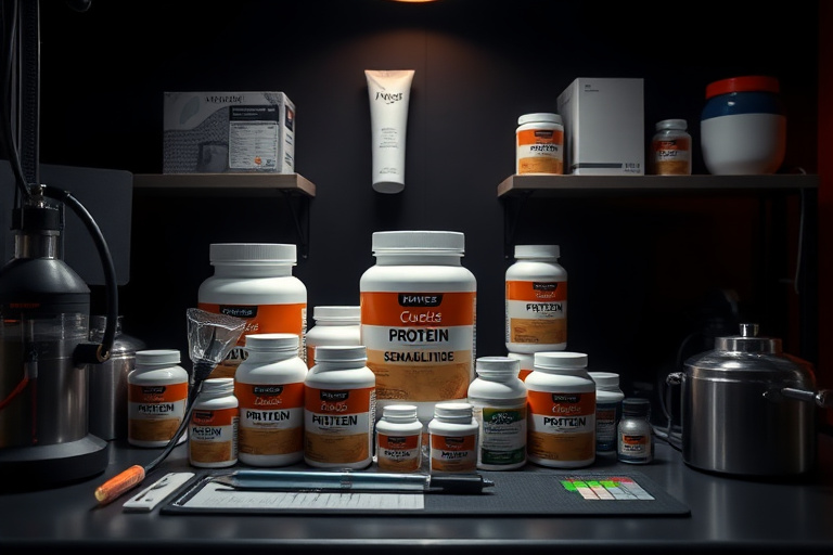 Illustration for Protein Powder Types Semaglutide Users