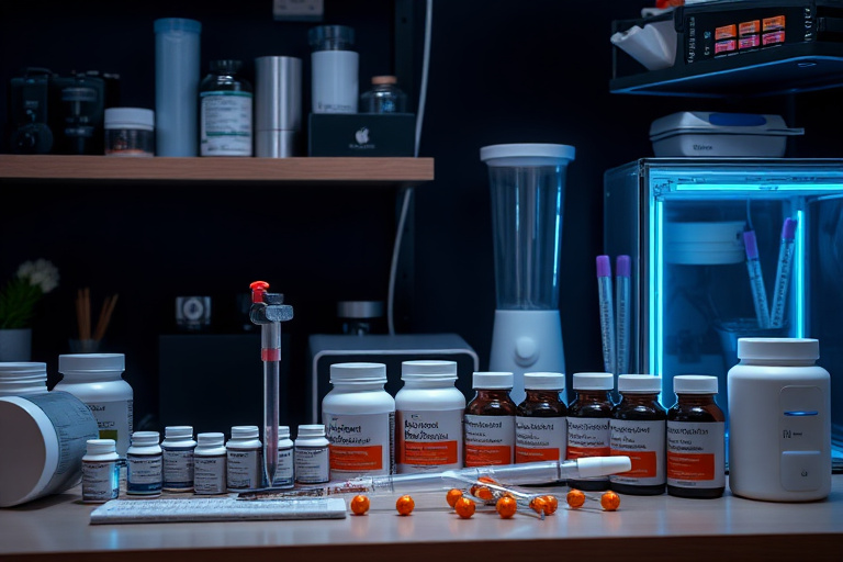 Illustration for Mitochondrial Optimization Peptide Stack