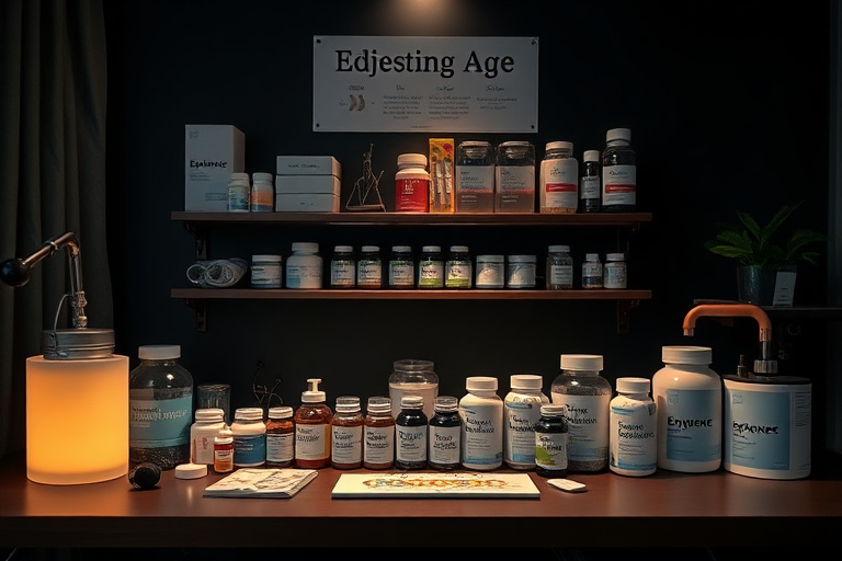 Illustration for Epigenetic Age Reversal Biohacking Strategies