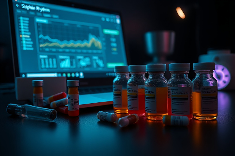 Illustration for Circadian Rhythm Peptide Optimization