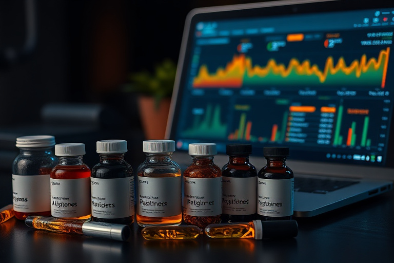 Illustration for Stress Resilience Adaptogens Peptides