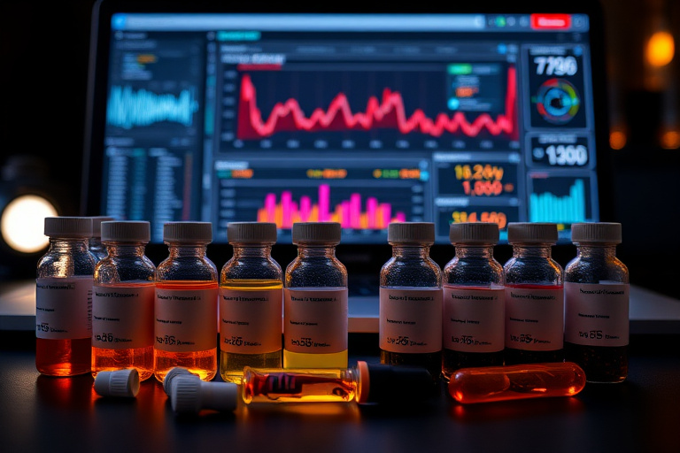 Illustration for At Home Blood Test Kits Peptide Monitoring