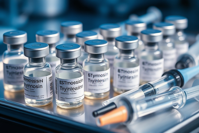 Ilustración para Thymosin Alpha-1 Aprobado por FDA Guía Completa