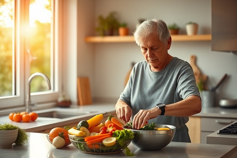 Illustration for Midlife Weight Gain Hormones Changing