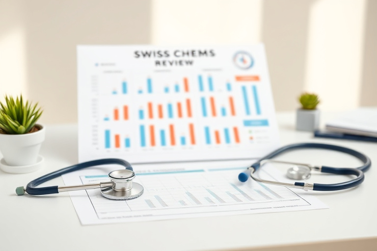 Ilustración para Reseña de Swiss Chems 2027: Evaluación Honesta