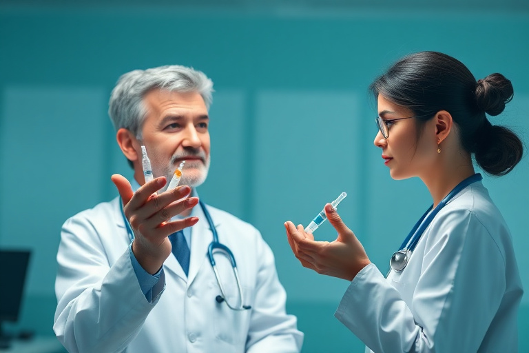 Illustration for Can You Take Semaglutide with Insulin