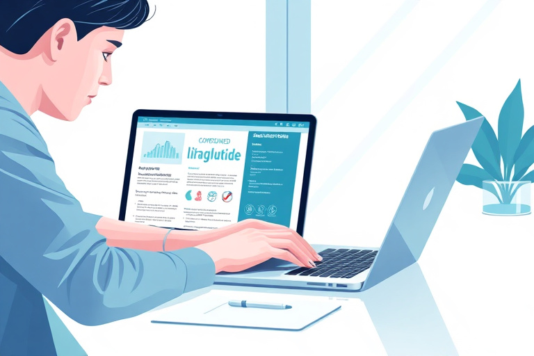 Ilustración para ¿Es Seguro y Efectivo el liraglutide Compuesto?
