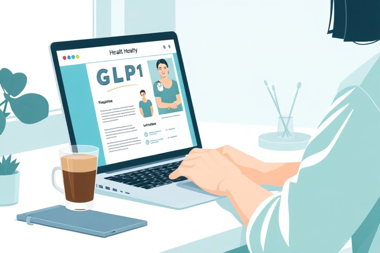 Ilustración para GLP-1 y café puede usted beber