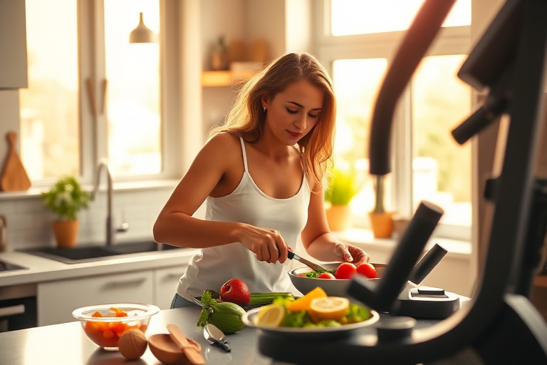 Illustration for Elliptical Trainer While on GLP-1: Weight Loss Guide