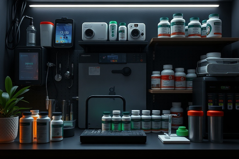 Illustration for AOD-9604 Cycling Schedule on and Off Protocol