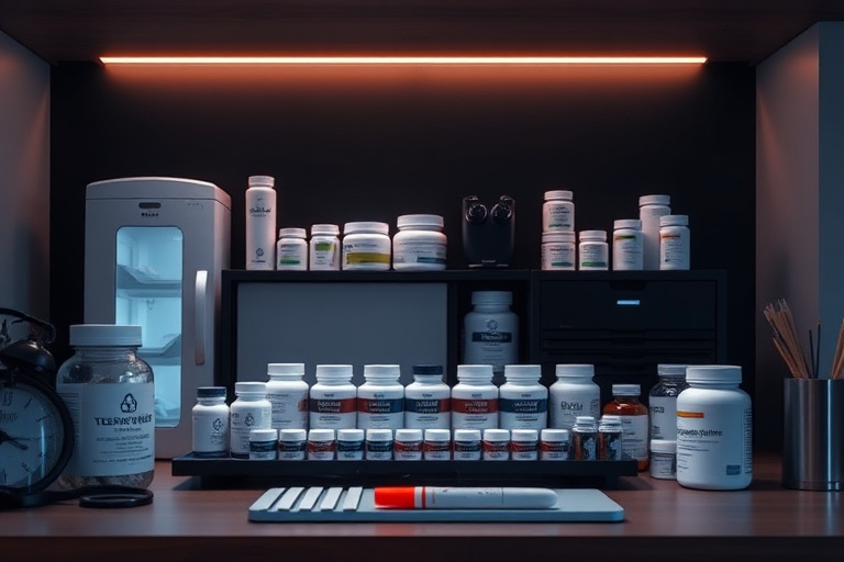 Illustration for Tesamorelin Cycling Schedule on and Off Protocol