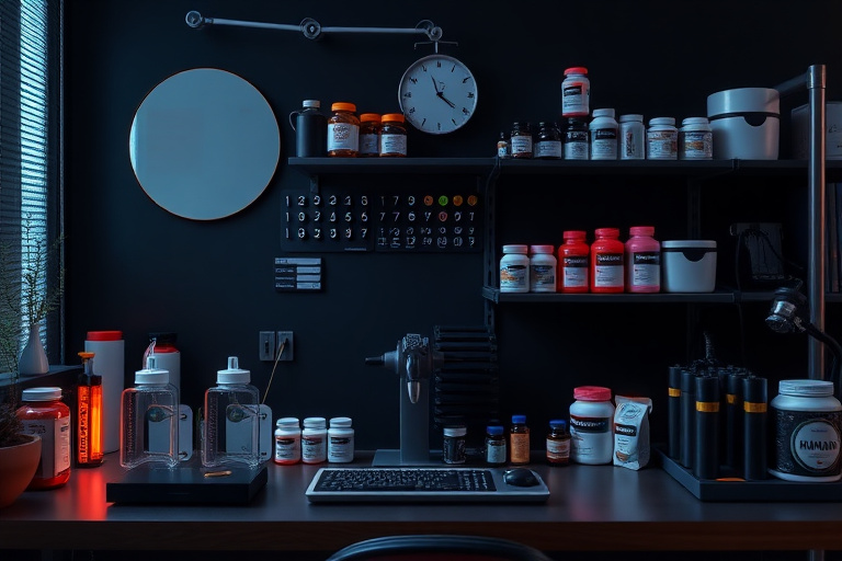 Illustration for Humanin Cycling Schedule on and Off Protocol