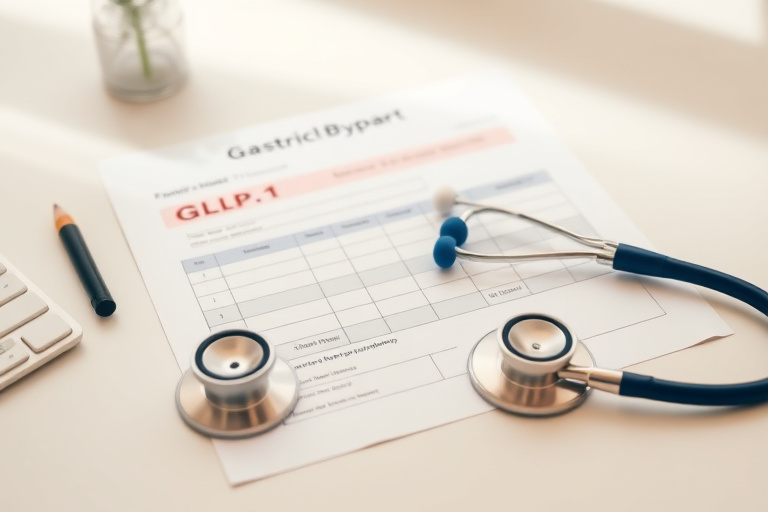 Illustration for Glp-1 Medication vs Gastric Bypass Surgery