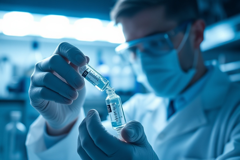 Illustration for Which Peptides Help with Healing Injuries