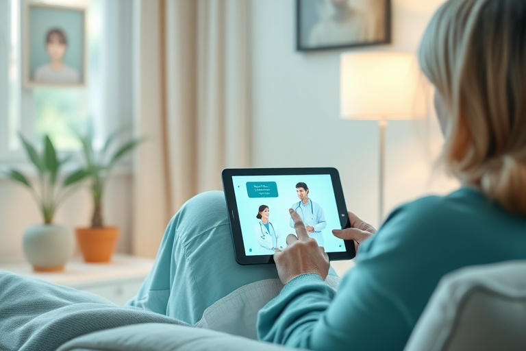 Illustration for Do Telehealth Weight Loss Programs Actually Work