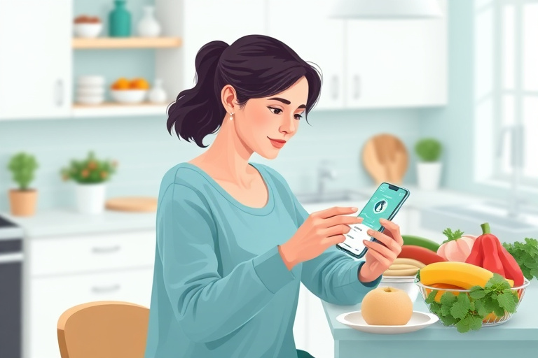 Ilustración para la Guía de semaglutide y Situaciones de Alimentación Social